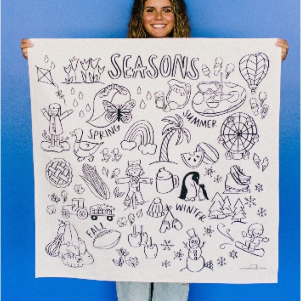 Modern Cloth Company Seasons Washable Coloring Cloth